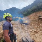 La tierra se vino abajo en Nambija: un derrumbe en una mina deja un desaparecido y dos heridos